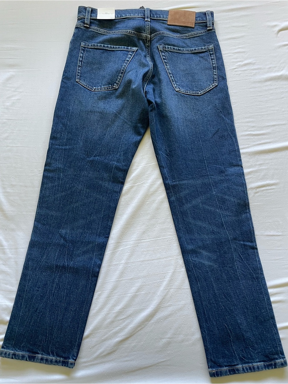 Banana Republic Men's Straight Jeans in Dark Blue Denim 31x30 - Picture 10 of 10